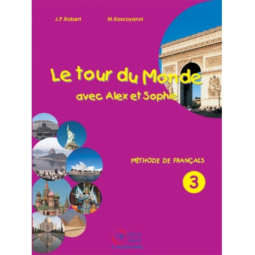 Le tour du Monde avec Alex et Sophie, livre de lélève